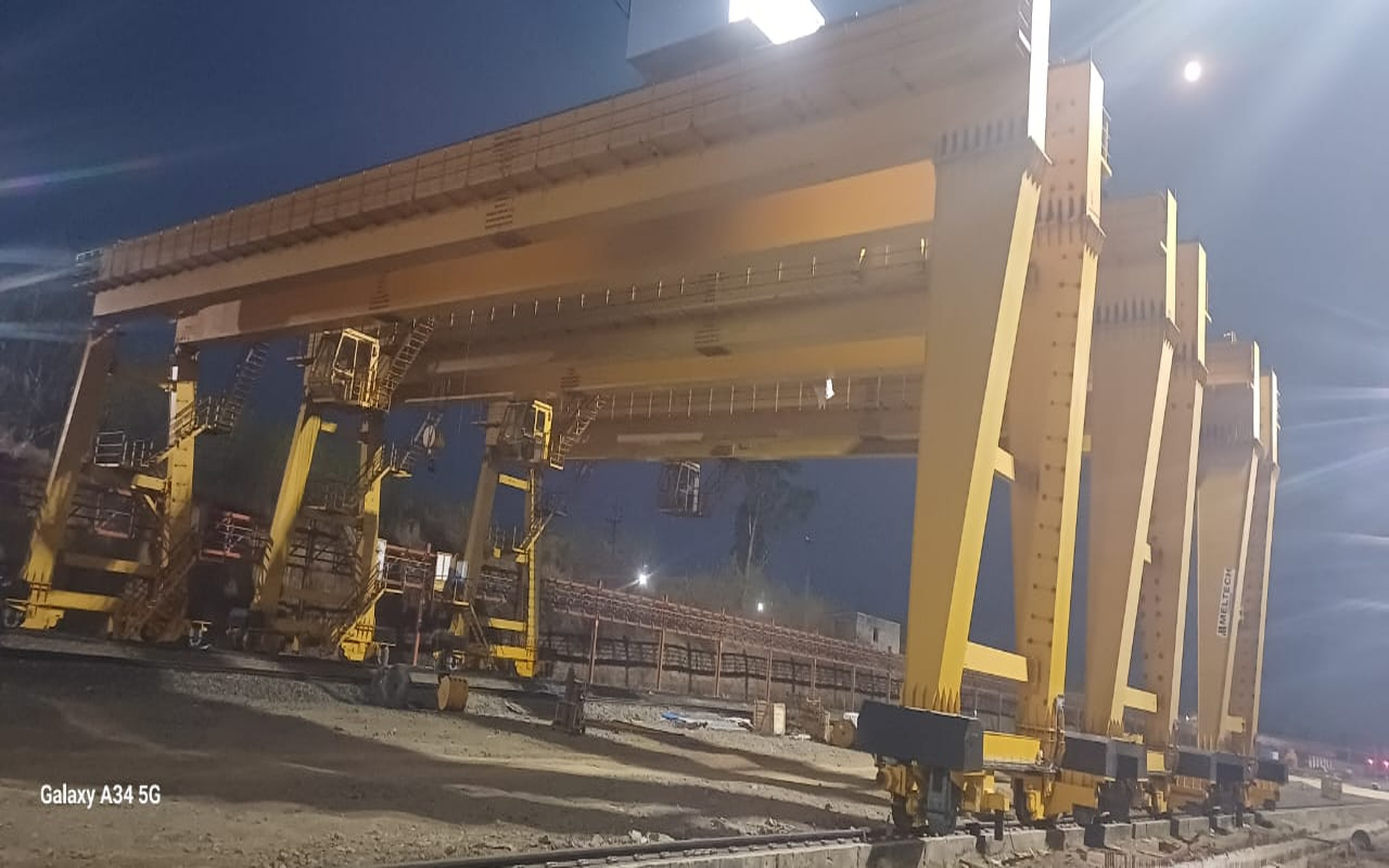 Crane Side View